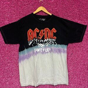 AC/DC Power Up Album Art Hard Rock Band Dip Dye M